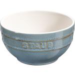 Blaue Antike STAUB Runde Rührschüsseln & Rührbecher aus Keramik 
