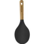 Staub - Rice Paddle Servierlöffel Silikon / Akazienholz 22 cm - Schwarz