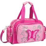 Stefano Kinder Reisegepäck Schmetterling pink rosa -präsentiert von RabamtaGO (Tasche 1, Pink)