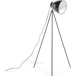 Moderne Stehlampe originelles Gestell Metall schwarz Tamega