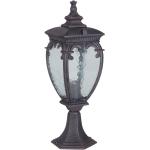 Schwarze Antike Stehlampen Antik aus Glas E27 