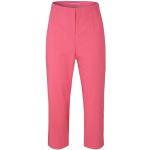 Pinke Unifarbene Casual STEHMANN Ina Caprihosen & 3/4-Hosen mit Reißverschluss aus Polyamid trocknergeeignet für Damen Größe XL 