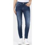 Blaue STEHMANN Slim Fit Jeans aus Denim für Damen Größe XS 