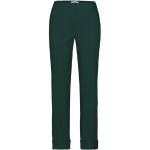 Grüne Unifarbene Casual STEHMANN Igor Stretchhosen aus Polyamid maschinenwaschbar für Damen Größe L 
