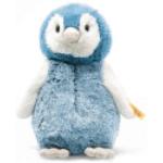 Blaue 22 cm Steiff Pinguinkuscheltiere aus Polyester 