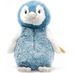 Blaue 22 cm Steiff Pinguinkuscheltiere aus Kunststoff 