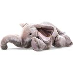 Graue 85 cm Steiff Trampili Elefantenkuscheltiere aus Kunststoff 