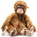 Reduzierte Braune 60 cm Steiff Affenkuscheltiere aus Kunststoff für Jungen 