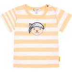 Peachfarbene Kurzärmelige Steiff Kinder T-Shirts für Babys Größe 74 