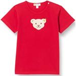 Reduzierte Rote Steiff Kinder T-Shirts für Babys Größe 56 