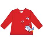 Reduzierte Rote Langärmelige Steiff Rundhals-Ausschnitt Printed Shirts für Kinder & Druck-Shirts für Kinder für Babys Größe 56 