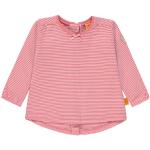 Reduzierte Orange Gestreifte Langärmelige Steiff Longsleeves für Kinder & Kinderlangarmshirts aus Jersey maschinenwaschbar für Mädchen 