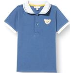 Blaue Kurzärmelige Steiff Kurzarm-Poloshirts für Kinder für Jungen Größe 80 
