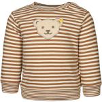Bunte Gestreifte Steiff Kindersweatshirts aus Baumwollmischung Größe 80 