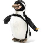 Schwarze 35 cm Steiff Pinguinkuscheltiere aus Metall 