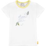 Weiße Steiff Printed Shirts für Kinder & Druck-Shirts für Kinder mit Insekten-Motiv ohne Verschluss aus Baumwolle für Mädchen Größe 116 