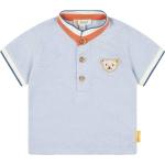 Blaue Steiff Kinderpoloshirts & Kinderpolohemden für Babys Größe 68 