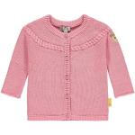 Rosa Unifarbene Steiff Kinderübergangsjacken mit Rüschen aus Baumwolle für Babys 