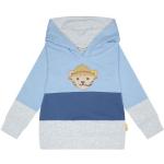 Hellblaue Steiff Kindersweatshirts aus Baumwolle 