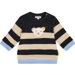 Blaue Steiff Rundhals-Ausschnitt Kindersweatshirts für Babys Größe 68 