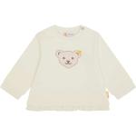 Beige Steiff Rundhals-Ausschnitt Kindersweatshirts für Babys Größe 80 