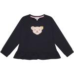 Marineblaue Steiff Herzförmige Kindersweatshirts aus Baumwolle Größe 116 