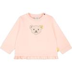 Pinke Steiff Kindersweatshirts mit Rüschen für Babys Größe 74 
