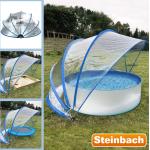 Blaue Geli Steinbach Pavillons aus Glasfaser 