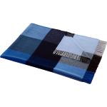 Blaue Steinbeck Decken schmutzabweisend 130x180 