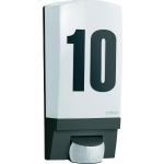 Weiße Steinel Hausnummern beleuchtet & Hausnummernleuchten aus Kunststoff E27 