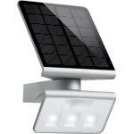 Steinel LED-Solar-Außenwandleuchte mit Bewegungsmelder X Solar L-S Silber