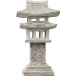 Asiatische 48 cm Japanische Laternen aus Kunststein frostfest 