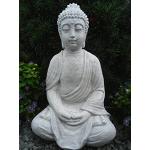 Asiatische 19 cm Buddha-Gartenfiguren aus Kunststein 