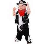 Reduzierte Stekarneval Cowboy-Kostüme aus Polyester für Kinder Größe 80 