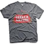 Stella Artois Washed Logo T-Shirt Dark-Heather