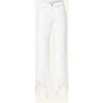 Reduzierte Weiße Stella McCartney Slim Fit Jeans aus Baumwolle für Damen Größe S 
