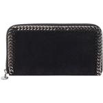 Schwarze Elegante Stella McCartney Brieftaschen mit Reißverschluss aus Polyester für Damen 