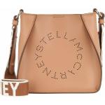 Reduzierte Braune Stella McCartney Hobo Bags aus Textil für Damen Klein 