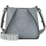 Stella McCartney Crossbody Bags - Micro Tote Bag Eco Soft Alt Nappa Logo - in blue - für Damen