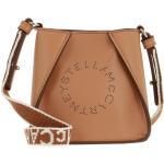 Stella McCartney Crossbody Bags - Micro Tote Bag Eco Soft Alt Nappa Logo - in light brown - für Damen