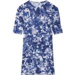 Reduzierte Blaue Kurzärmelige Stella McCartney Mini Minikleider & kurze Kleider mit Reißverschluss für Damen Größe S 