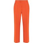 Stella McCartney, Pleat-front trousers Orange, Dam