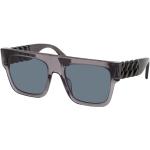 Graue Stella McCartney Quadratische Sonnenbrillen mit Sehstärke aus Kunststoff für Damen 