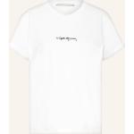 Weiße Stella McCartney T-Shirts aus Baumwolle für Damen Größe M 