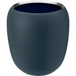 Mitternachtsblaue Skandinavische 17 cm Stelton Runde Vasen & Blumenvasen 17 cm Matte 