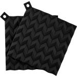 Schwarze Moderne Stelton Topflappen aus Textil 2-teilig 