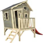 Braune EXIT Toys Crooky Spieltürme & Stelzenhäuser aus Zedernholz mit Rutsche Elementbauweise 