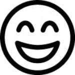 Emoji Smiley Stempelsets aus Holz 
