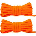 Orange Runde Schnürsenkel aus Polyester für Damen 