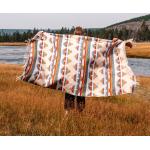 Bunte Bio Nachhaltige Picknickdecken & Gartendecken aus Wolle schmutzabweisend 130x220 